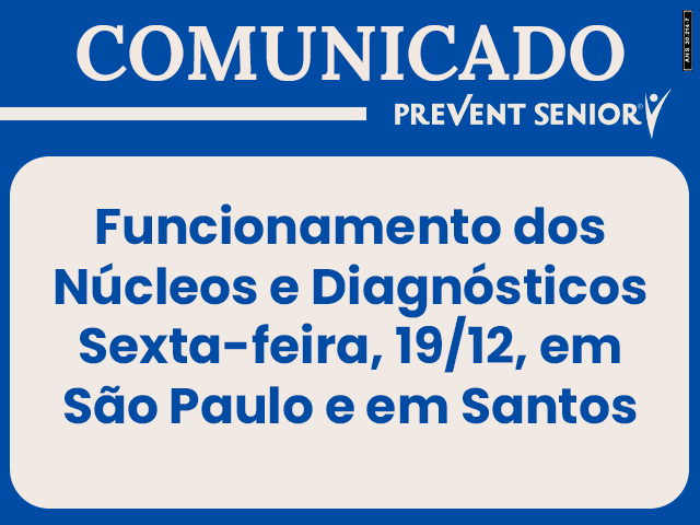 Horário especial excepcionalmente nesta data