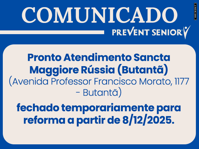 PA Sancta Maggiore Butantã passa por reforma e terá atendimento temporariamente suspenso