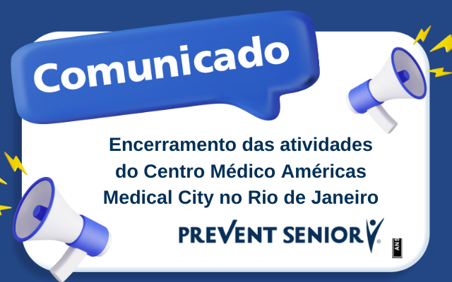Encerramento das atividades do Centro Médico Américas Medical City no Rio de Janeiro