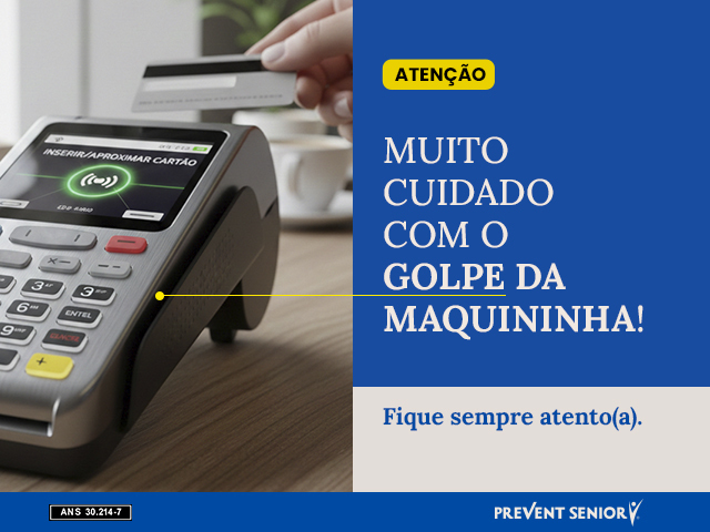 Golpe da maquininha contra beneficiários: veja como se proteger