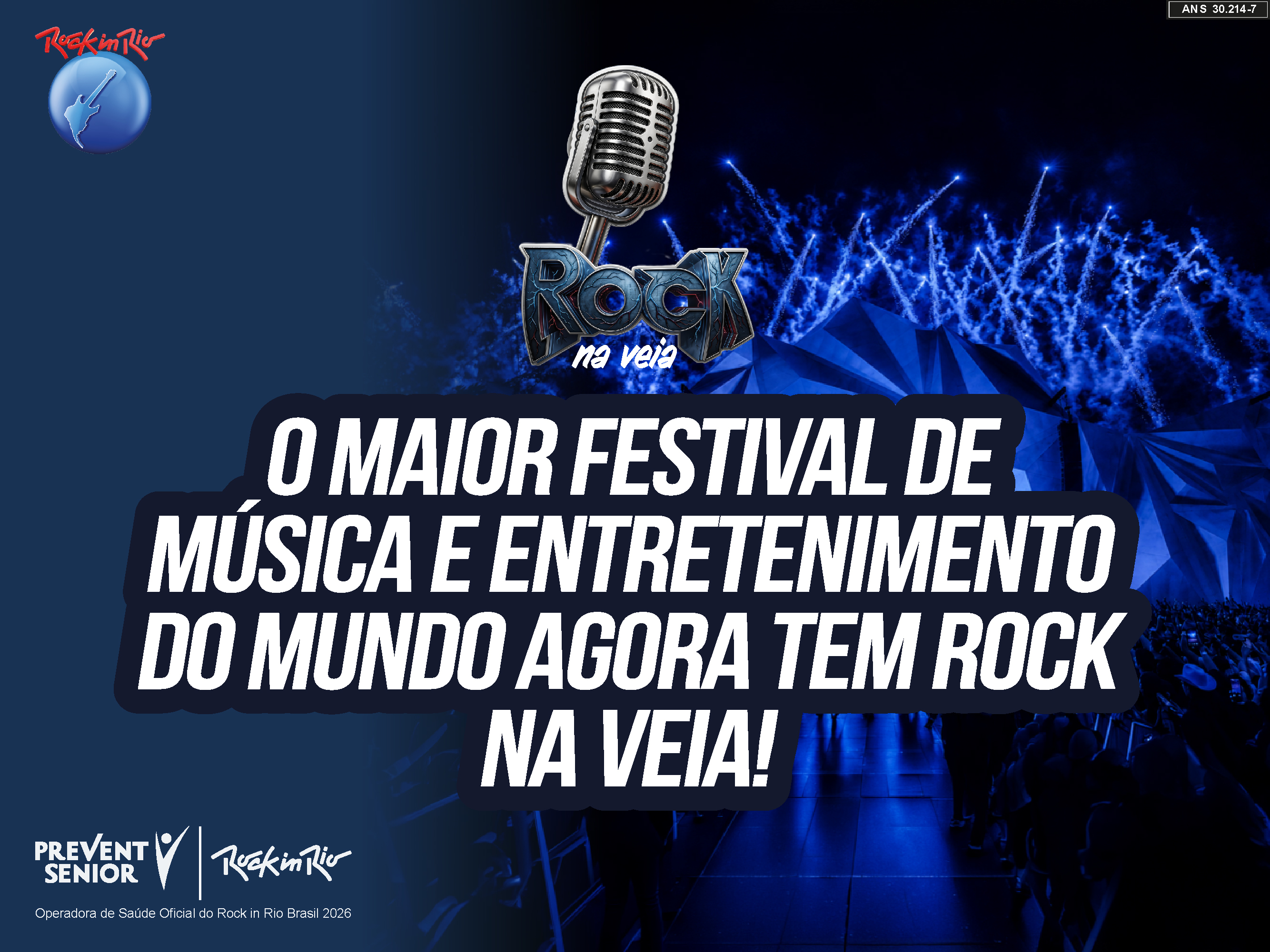 O MAIOR FESTIVAL DE MÚSICA E ENTRETENIMENTO MUNDO AGORA TEM ROCK NA VEIA!
