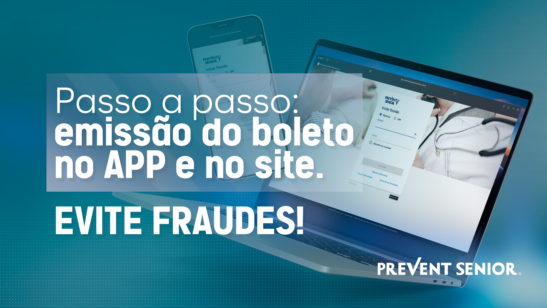 VEJA COMO EMITIR O SEU BOLETO NO SITE E NO APLICATIVO DA PREVENT